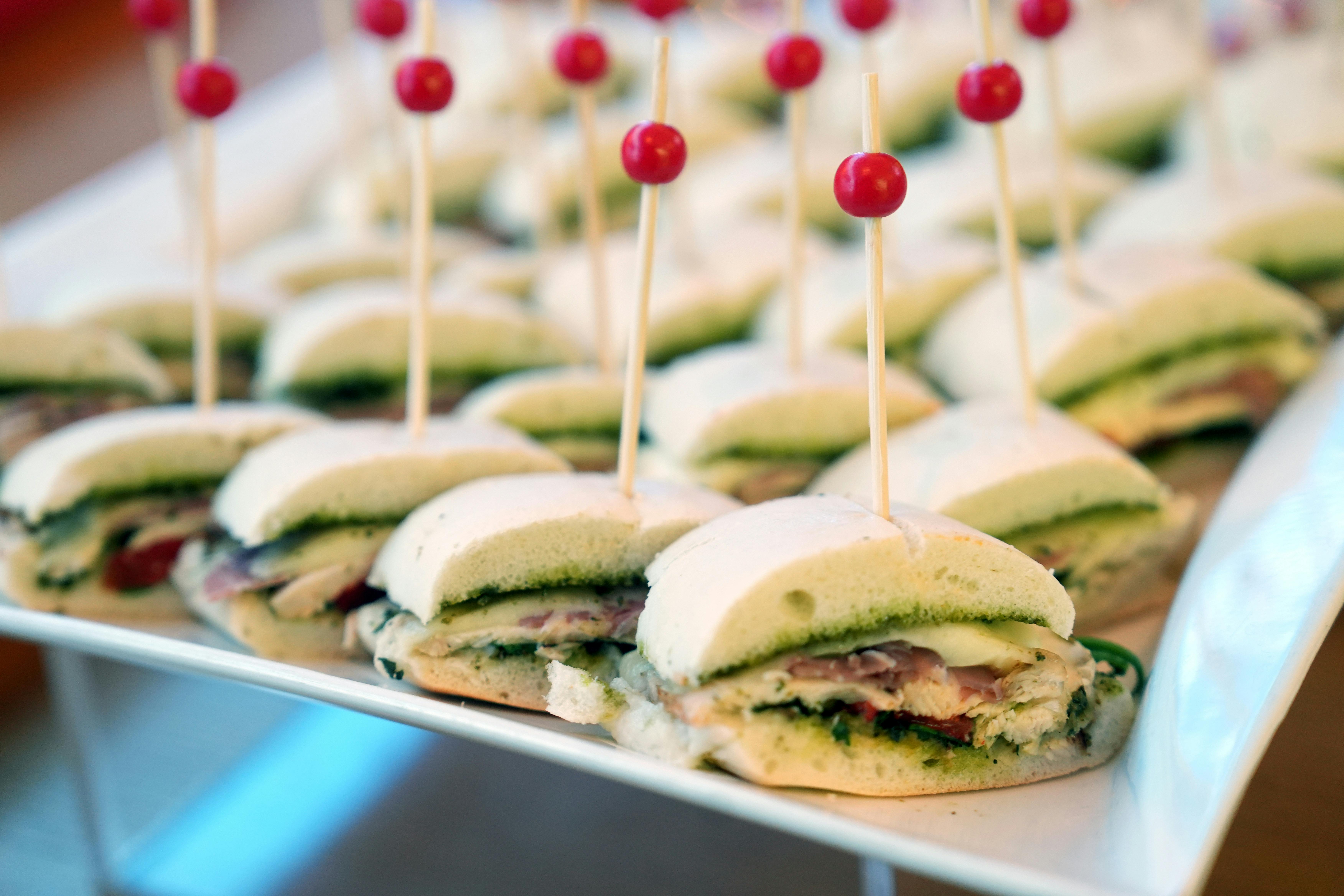 Canapés catering